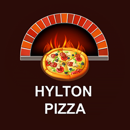 Hylton Pizza  logo.